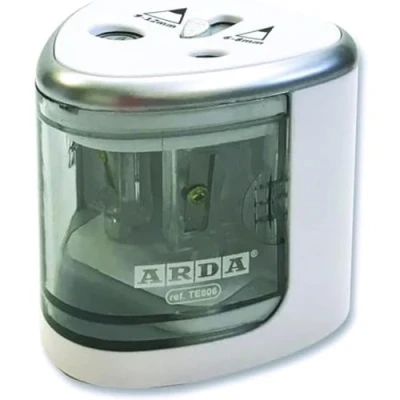 Image de Taille crayon électrique en métal à deux trous avec réservoir spacieux ARDA