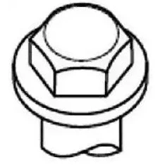 Image de REINZ 14 32355 02 Jeu De Vis Culasse Héxagonal extérieur CHEVROLET: Aveo / Kalos 3/5 portes, Matiz, DAEWOO: Matiz I portes