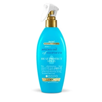 Image de OGX Shine + Argan Oil of Morocco Heat Protect Spray 177 ml