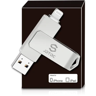Image de Clé Photo 512 Go certifiée MFi pour iPhone Stockage USB Lightning iPad Externe Stick Memory