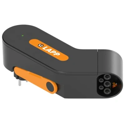 Image de Lapp Station de Charge pour véhicule électrique Mobility Dock Type 2 Mode 10 A 2.3 KW, Noir/Orange