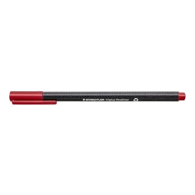 Image de Staedtler Triplus Fineliner 334 Feutre Pointe Superfine 0,3 Mm Rouge Carmin