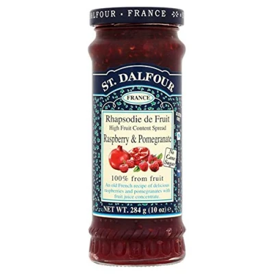 Image de St. Dalfour Raspberry &amp; Pomegranate Jam 284g