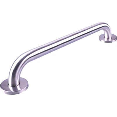 Image de Aidapt Barre d&#039;appui de salle bain en acier inoxydable, finition brossé, résistant à la rouille, poignée sécurité, aide pour mobilité des enfants handicapés et personnes âgées,