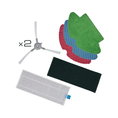 Image de Rowenta Kit complet de remplacement ZR763000 X Plorer S75 adapté aux robots aspirateurs R76xx Multicolore