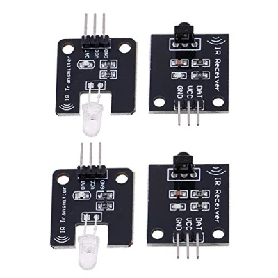 Image de iHaospace 2 Sets 38KHz IR Infrared Transmitter Module + Receiver Sensor Compatible with Arduino RPI STM32