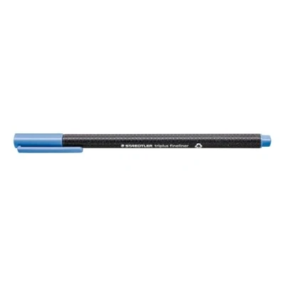 Image de Staedtler Triplus Fineliner 334 Feutre Pointe Superfine 0, 3 Mm Azur