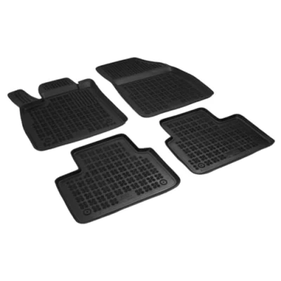Image de REZAW PLAST 201924 Ensemble de tapis sol Caoutchouc avant et arrière noir RENAULT: Talisman Berline