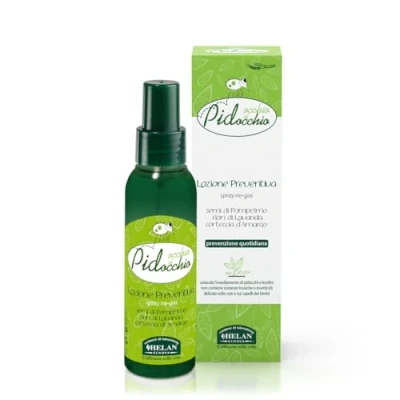 Image de Helan, Occhio Al Pidocchio Huile Cheveux contre Poux et Lèvre, Lotion Spray pour Soin Prévention Quotidienne Enrichi en Graines de Pamplemousse Fleurs Lavande, 100 ml, Made in Italy