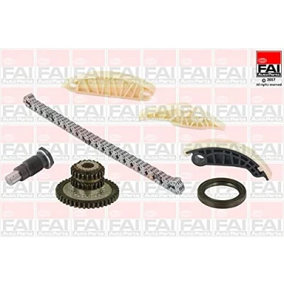 Image de FAI AutoParts TCK177 Jeu de distribution à chaînes avec joints, roues dentées Simplex, chaîne faible bruit AUDI: A5 B8 Coupe, A1 3/5 portes, Q5