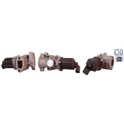 Image de ELSTOCK 72 0005 Vanne EGR électrique avec joints OPEL: Corsa D 3/5 portes, Meriva A, C FIAT: Doblo I Cargo, 500 3 portes