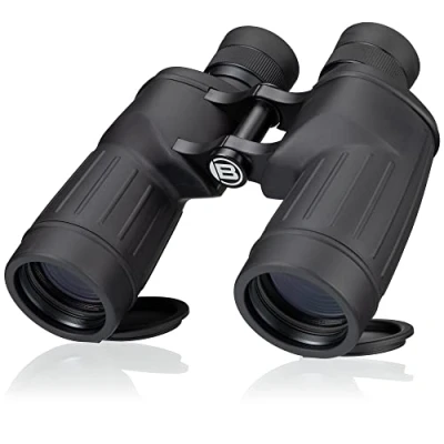 Image de BRESSER Astro &amp; Marine Jumelles SF 7 x 50 WP avec focale Unique, boîtier léger en magnésium, étanches et remplies d&#039;azote Noir