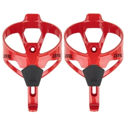 Image de ZEFAL Pack Pulse A2 de Deux Porte Bidons Vélo Légers Gourde Vélo/VTT/Vélo Route Résistant et Durable 26g Chaque Bidon Rouge