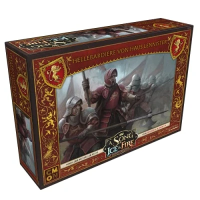 Image de Asmodee CMON A Song of Ice &amp; Fire Hellebarder de Haus Lennister Extension Tablette 2 Joueurs À partir 14+ Ans 45+ Minutes Allemand Multilingue