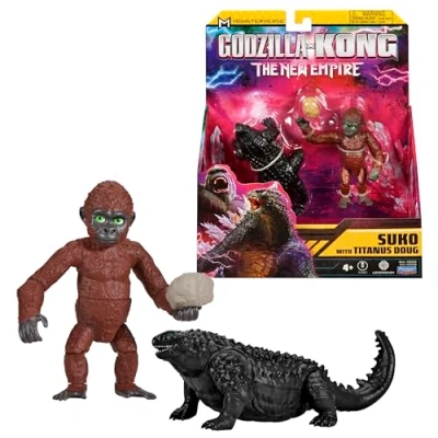 Image de MonsterVerse Godzilla x Kong, Figurine articulée, 15 cm, Suko, pour Les Enfants à partir de 4 Ans, MN3037