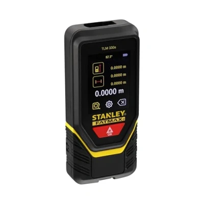 Image de STANLEY STHT1 77140 TLM330S Télémètre Laser Bluetooth, Jaune