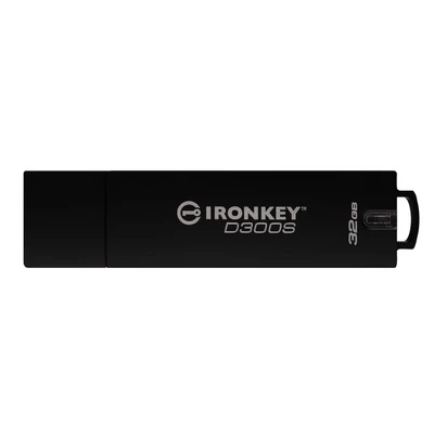 Image de Kingston IronKey D300S Clé USB Chiffrée 128GB Certifiée FIPS 140 2 Niveau 3 IKD300S/128GB