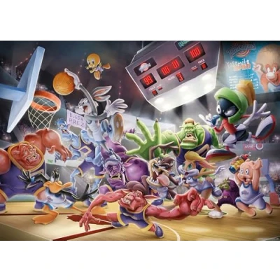 Image de Ravensburger Space Jam Final Dunk Puzzle, 12000406, Multicolore