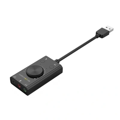 Image de TerraTec AUREON Carte Son Externe USB 5.1 2 en 1 stéréo avec contrôle du Volume et Plug &amp; Play pour PC, Ordinateur Portable, Tablette, MacBook