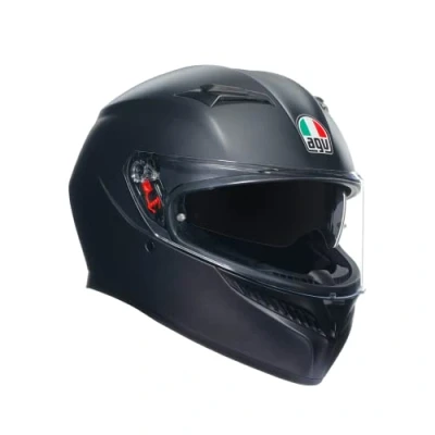 Image de AGV K3 ECE 22 06 Mono, Casque Intégral De Moto Avec Pare soleil, Noir Mat, S