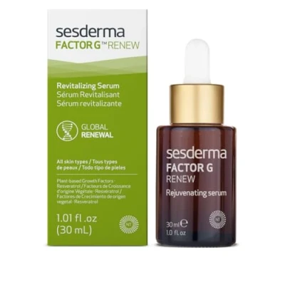 Image de Sesderma Facteur G Renew Sérum Liposomal rajeunissant 7 facteurs de croissance Peau plus lisse et pulpeuse pour le Visage hydraté Elasticité accrue 30 ml