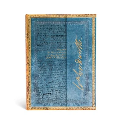 Image de Carnet PAPERBLANKS Les Manuscrits Estampés Lettre de Wordsworth, Citant « Daffodils » format Midi PB25719