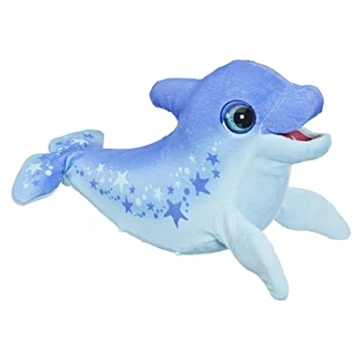 Image de FurReal Friends, Mon Dauphin Joyeux, Peluche Interactive, Animal Ã‰Lectronique, Plus De 80 Sons Et Réactions, Dès 4 Ans