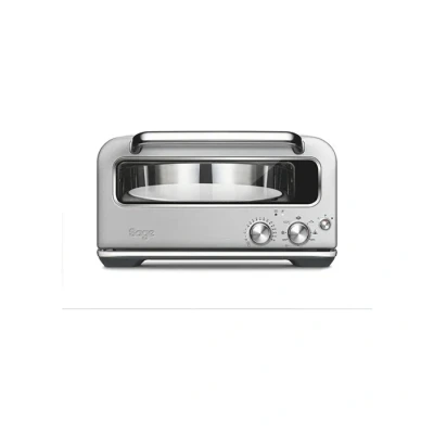 Image de Sage The Smart Oven Pizzaiolo Four à Pizza Performance du Briques pour les Pizzas Chauffées au Bois Acier Inoxydable Brossé