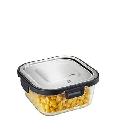 Image de Gefu Boîte de conservation carré 800 ml frais MILO Transparent