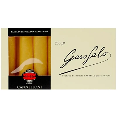 Image de PASTA Garofalo CANNELLONI N8 46 DI GRAGNANO 250GR Produit artisanal italien