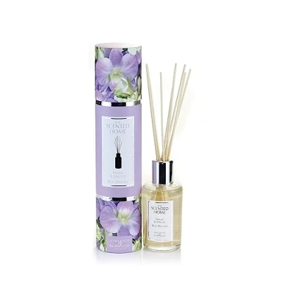 Image de ASHLEIGH &amp; BURWOOD Freesia Orchidée Diffuseur de parfum Dure jusqu&#039;à 3 mois 150 ml