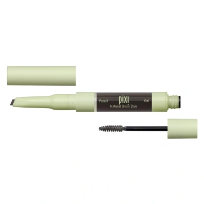 Image de Pixi Natural BROW DUO Crayon sourciles, Femme, Taille: 2.5 ml, Soft black