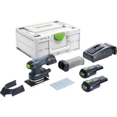 Image de Ponceuse vibrante hybride FESTOOL RTSC 400 3,0 I Plus + 2 batteries 3.0 Ah 576353