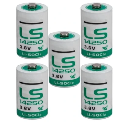 Image de BenjiPower 5 Piles LS14250 1/2 AA 3,6 V Li SOCL2 Lithium
