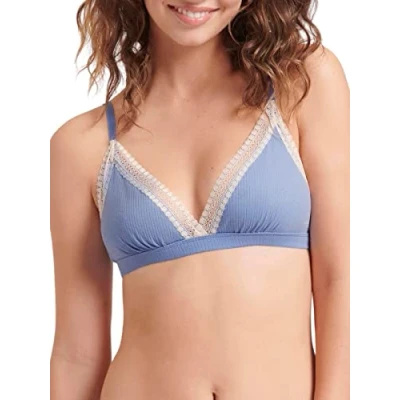 Image de Sloggi Bralette Soutiengorge triangle, Femme, Taille: Large, Riviera