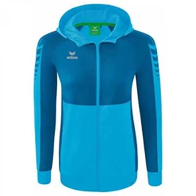 Image de Erima Femme Six Wings capuche, new roy/jaune, 38 EU