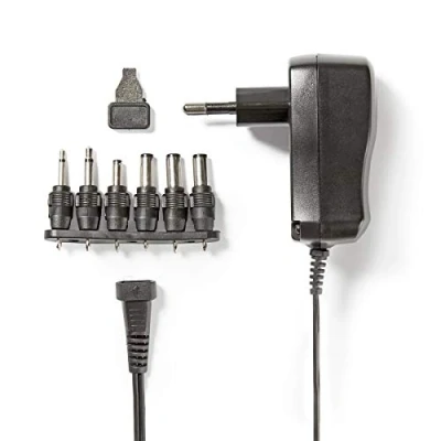 Image de NEDIS Adaptateur secteur universel 3/4,5/5/6/7,5/9/12 V 0,6 A