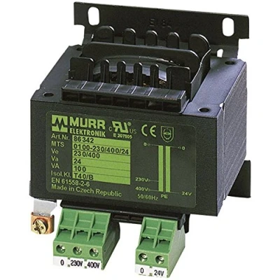Image de Transformateur de sécurité MURR ELEKTRONIK 86328 500 VA 1 x 230 V, 400 V 24 V/AC