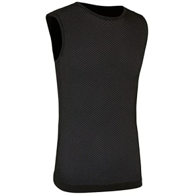 Image de Gripgrab Mixte Sous maillot Fonctionnel 3 Saisons Sans Manches pour le Cyclisme Undershirt, Noir, XS S EU