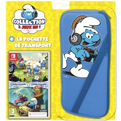 Image de Bundle Schtroumpfs Mission Malfeuille + Kart Housse Switch Code in a Box (SWITCH)