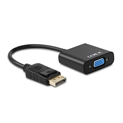 Image de Aisens Convertisseur Displayport vers SVGA DP/M SVGA/H 15cm Couleur Noir Neuf