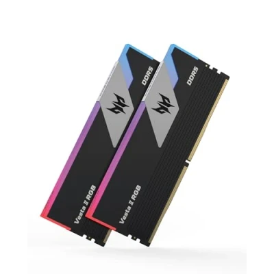 Image de Acer Predator Vesta II Mémoire RAM DDR5 RGB 32 Go (16 x 2) 6000 MHz CL36 Intel XMP 3.0 &amp; AMD Expo pour PC Noir