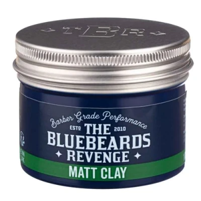 Image de The Bluebeards Revenge, Texturising Hair styling Matt Clay For Men, Medium Hold, Low Shine And Finish, 150ml