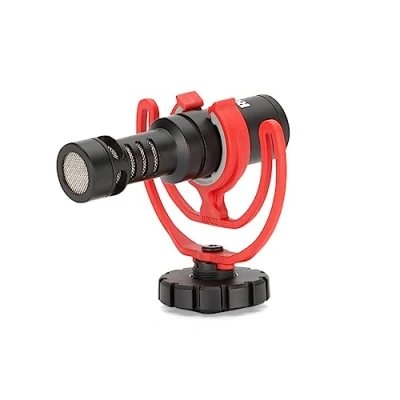 Image de RØDE VideoMicro Micro directionnel compact sur caméra pour la réalisation de films, création contenu et l&#039;enregistrement site