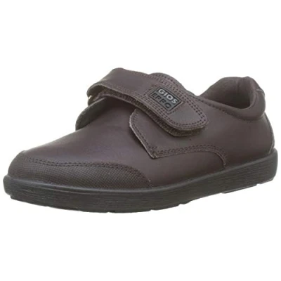 Image de Gioseppo CON Cierre DE BETA Chaussures à scratch pour enfants, Taille: 32, Marron Cuir / matière synthétique