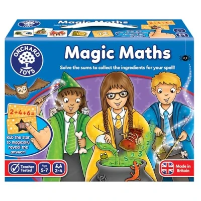 Image de Orchard Toys Magic Maths, Ink Reveals The Answer, Educational Maths Game, Practice Addition and Subtraction, Ages 5 7