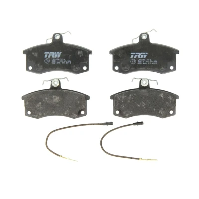 Image de TRW COTEC GDB1446 Jeu de plaquettes frein contact signal d&#039;usure inclus LADA: Samara, 112, Priora 3/5 portes