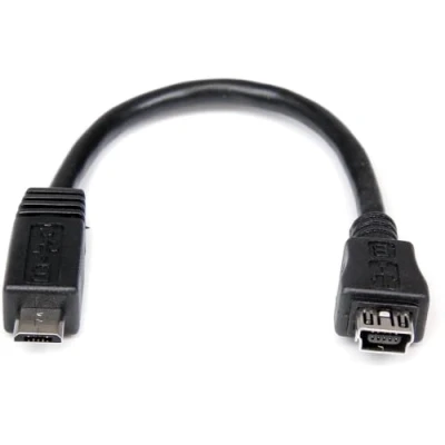 Image de StarTech.com Câble adaptateur Micro USB vers Mini de 15 cm M/F (UUSBMUSBMF6)
