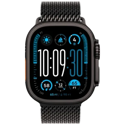 Image de Apple Watch Ultra 2 Noir (Bracelet En Métal M)