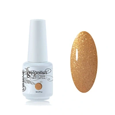 Image de Vishine Vernis à ongles 8ml Semi permanent Soak off UV LED Gel Polish Manucure Base Top Coat #1604